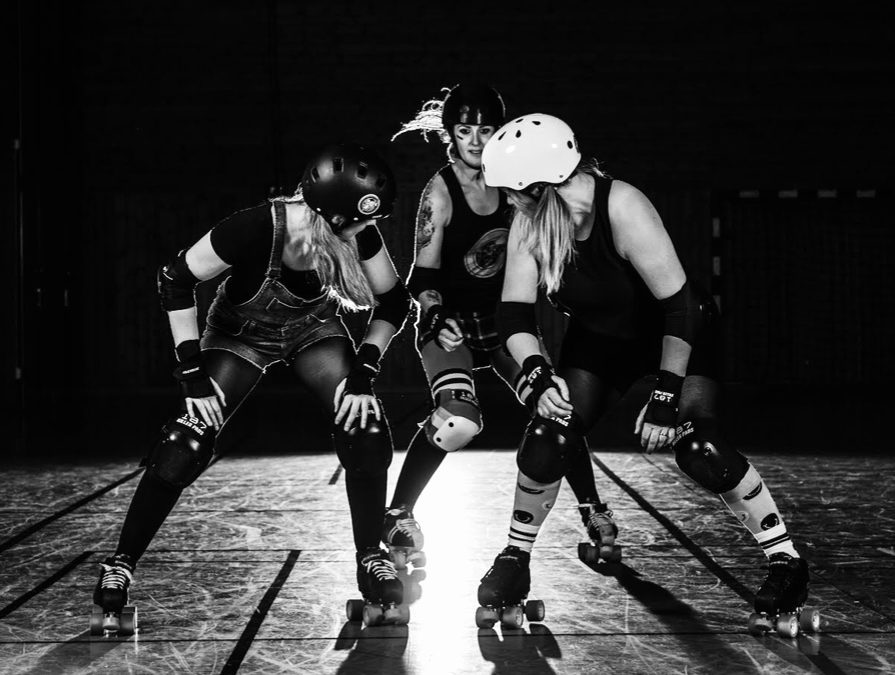 Prova-på Roller Derby den 10 december